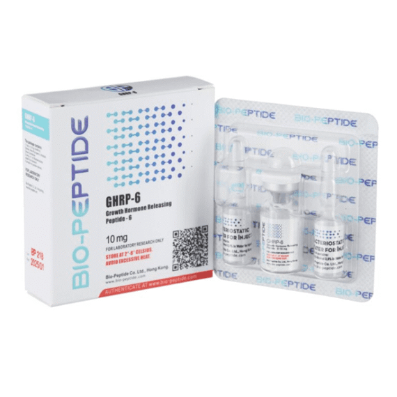 Bio-Peptide GHRP-6 (Growth Hormone Releasing Peptide – 6) 10mg