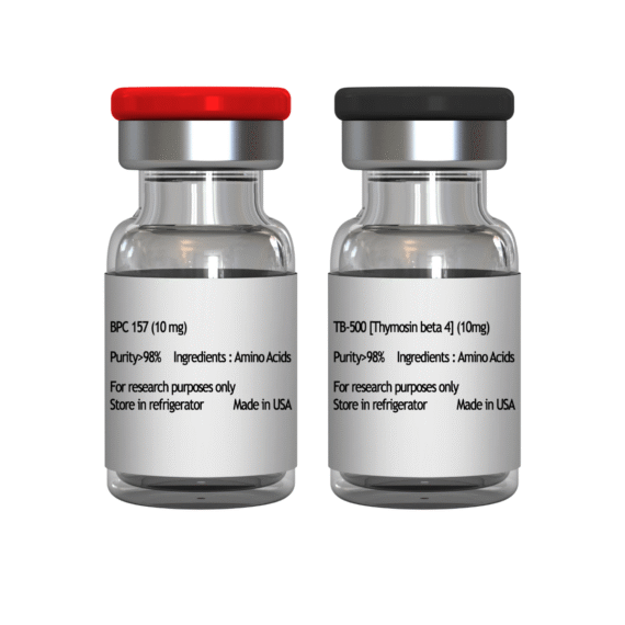 Bundle: BPC 157 (10 MG) + TB-500 [THYMOSIN BETA 4] (10 MG)