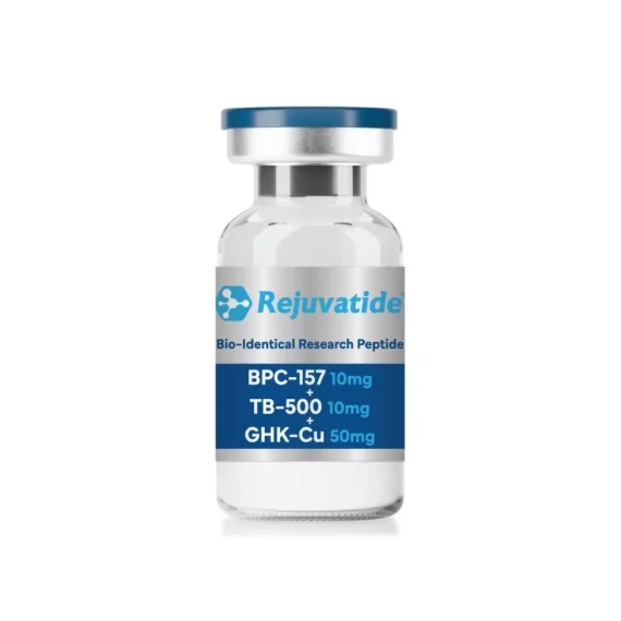 GLOW Blend: BPC-157 10mg / TB-500 10mg / GHK-Cu 50mg